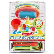 Melissa &amp; Doug  Wash &amp; Dry Dish Set