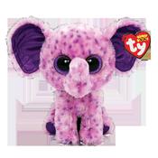 TY EVA THE ELEPHANT BEANIE REGULAR 15CM