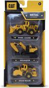 METAL 3 PACK - WHEEL LOADER &amp; STEAM ROLLER