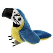Macaw Finger Puppet Blue &amp; Gold image