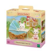 SYLVANIAN FAMILIES CHOCOLATE RABBIT TWINS