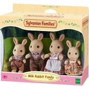 SYLVANIAN FAMILIES MILK RABBIT FAMILY image