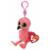 TY GILDA FLAMINGO KEY RING image