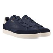 Ecco Men's Street Lite Leather Trainer - Marine image