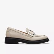 Clarks Splend Penny Ivory Leather image