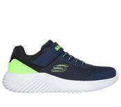 Skechers Boys Bounder Trekzic - Navy/Lime image