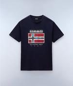 Napapijri Dorees Short Sleeve T-Shirt - Navy image
