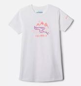 Columbia Girls’ Mission Lake™ Graphic Casual Cotton T-Shirt - White image