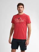 Petrol Artwork T Shirt - Cranberry image