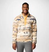 Columbia Helvetia II Printed Half Snap Fleece - Lemon Wash