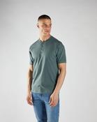 Diesel Pacey Henley SS Top - Lawn Green image