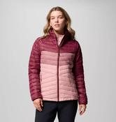 Columbia Powder Pass Insulated Jacket - Eraser Pink/Fig/Rich Wine image
