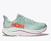Hoka Clifton 10 - sage / neon flame