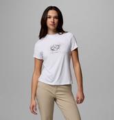 Columbia Parsons Point Technical Graphic T-Shirt - White, Splattered
