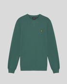 Lyle &amp;amp; Scott Cotton Crew Neck Sweatshirt - Everglade