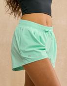 Gym+Coffee Contender 3" Shorts - Peppermint image