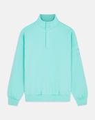 Gym+Coffee Snap Collar Sierra Sweatshirt - Peppermint image