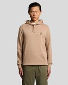 Lyle&amp;amp;Scott Loopback Cotton Hoodie - Barley