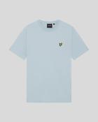 Lyle&amp;amp;Scott Cotton Crew Neck T-Shirt - Opal Blue