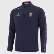 O'Neills Wexford GAA Imperium Brushed Half Zip Top Marine / Purple / Amber