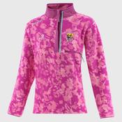 O'Neills Wexford GAA Imperium Sherpa Half Zip Fleece Top Purple / Pink / Green