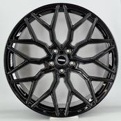 23x10J Aurora 507 Black Alloy Wheels – 5x112 ET26 / 5x120 ET35