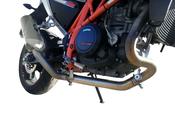 GPR Exhaust System Ktm Duke 690 2017/20 e4 Decat pipe manifold Decatalizzatore image
