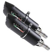 GPR Exhaust System Ktm Lc4 640 2005/06 Pair Homologated slip-on exhaust Furore Nero image