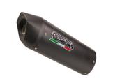GPR Exhaust System Benelli Trk 502 X 2017/20 e4 Homologated slip-on exhaust Furore Evo4 Nero image