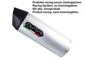 GPR Exhaust System Tuning Furore alluminio L.280mm 90 X 120mm Universal racing silencer without link pipe Furore alluminio image