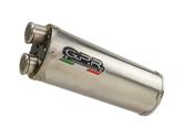 GPR Exhaust System Bmw G 310 R 2017/20 e4 Homologated full line exhaust catalized Dual Inox image