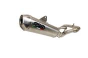 GPR Exhaust System Honda Crf 450 R 2021/2022 Mx competition full line Pentacross Inox image