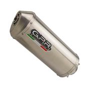 GPR Exhaust System Honda Xr 650 R 2000/08 Homologated slip-on exhaust Satinox image