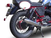 GPR Exhaust System Moto Guzzi Nevada 750 2008/14 Pair Homologated slip-on exhaust Vintacone image