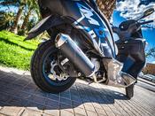 GPR Exhaust System Kymco Agility 150 R16 2007/16 Homologated full line exhaust catalized Evo4 Road image