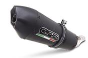 GPR Exhaust System Honda Cb 500 X 2013/15 Homologated slip-on exhaust Gpe Ann. Black Titaium image