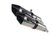 GPR Exhaust System Honda Cbr 1100 XX -X Eleven 1997/06 Pair Homologated slip-on exhaust Gpe Ann. Titaium image
