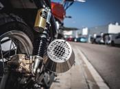 GPR Exhaust System Honda Cb 500 - S 1993/05 Universal Homologated silencer without link pipe Ultracone Inox Cafè Racer image