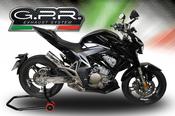 GPR Exhaust System Zontes Zx 310 R - X 2018/20 e4 Homologated slip-on exhaust F205 image