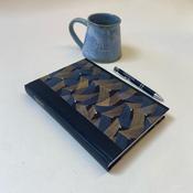 2027 Patterned Diary - Gold Fan image
