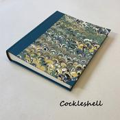 Marbled Photo Albums - Cockleshell / A4 [30x21cm] 50pgs / Title Page with Silver Text [+€15] image