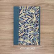 Artisan Chiyogami Notebooks - Unlined / A5 [21.5 x 14.5 cm] / Gilded Leaf