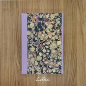 Large Marble Sketchbook - Lilac