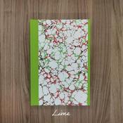 Large Marble Sketchbook - Lime