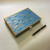 Luxury Writing Sets - Turquoise Fan