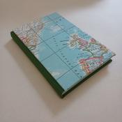 World Map Notebook (SALE) - Green - Lined