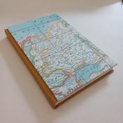World Map Notebook (SALE) - Yellow - Lined
