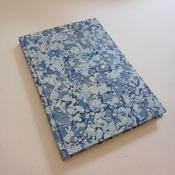 Slim Marbled Notebooks (SALE) - Blue image