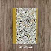 Large Marble Sketchbook - Mustard