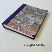 Marbled Photo Albums - Purple Shell / A4 [30x21cm] 50pgs / No Title Page image
